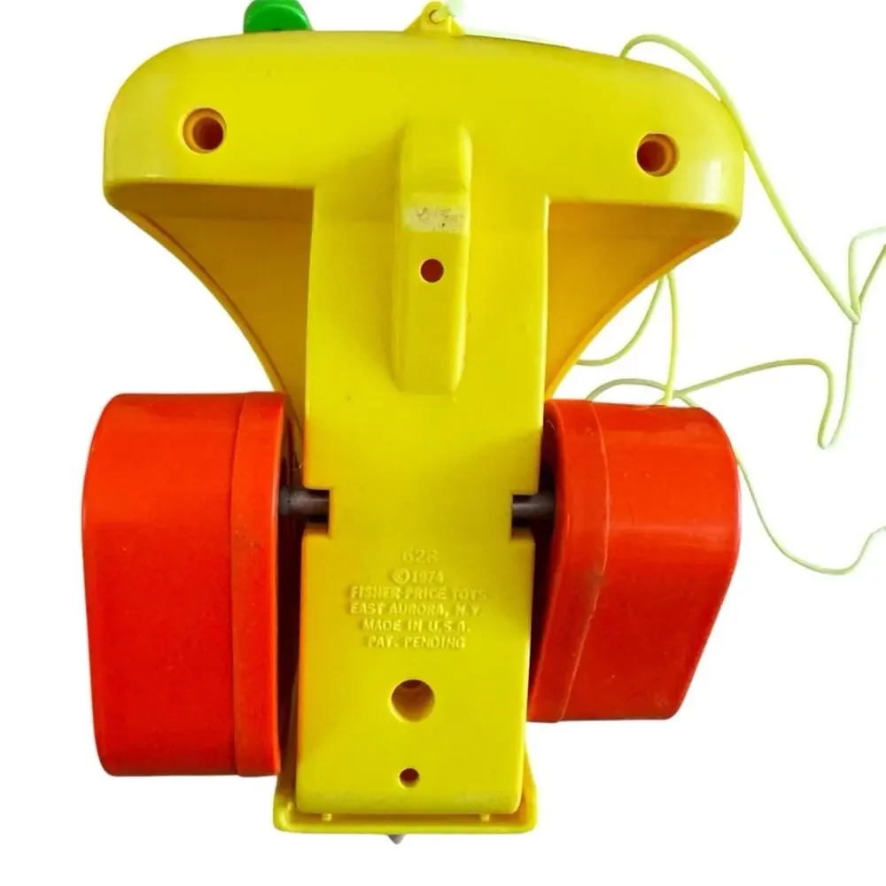 Vintage 1970’s Fisher-Price Colorful Push/Pull-Along Toys
